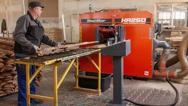 First HR250 twin blade resaw in Poland
